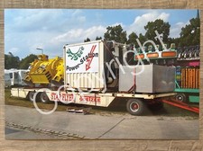 Retro XXL Foto Karussell FRISBEE Goetzke Huss - Kirmes Schausteller Modellbau