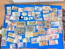 alte Geldscheine,briefmarken