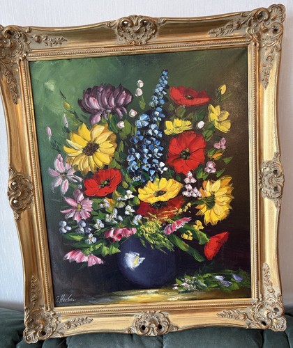 Vintage ölgemälde - vintage,