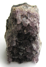 Amethyst Mineralien Stufe mit