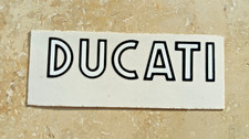1 Aufkleber Ducati Königswelle 750S 1973-74, für Höcker Repro in moderner Folie