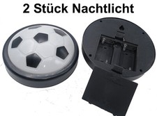 2x Nachtlicht Fußballlampe Notlicht EMWM Einschlaflicht Einschlafhilfe Dekolampe