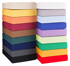 Spannbettlaken 220x240cm Spannbetttuch Baumwolle 190g/m² Moon Line silver