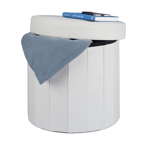 Sitzhocker mit stauraum
