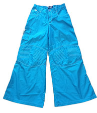 MOGUL  - Vintage Schlaghose, türkies, Gr. 28
