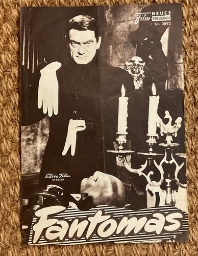 Jean marais filmprogramm - jean,