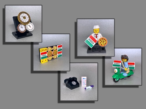 Lego figuren pizzabäcker - figuren,