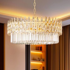 Luxus Kristall Deckenleuchte