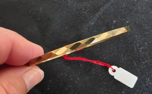 Gelbgold armreif 333 - armreif,