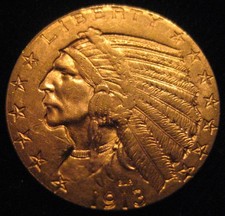 MDS USA FIVE 5 DOLLARS 1913