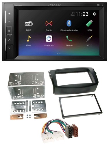 Pioneer dab mp3 - 2din, bluetooth