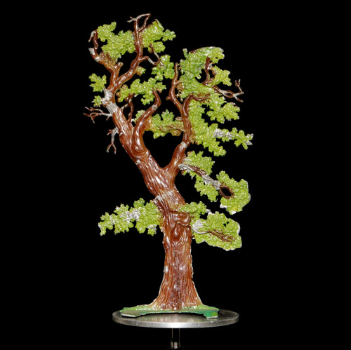 Zinnfigur baum eiche - zinnfigur,