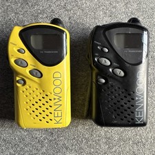 2 Kenwood UBZ - LF68 Handfunkgeräte Walkie Talkie