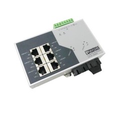 PHOENIX CONTACT FL SWITCH SF 6TX/2FX Industrial Ethernet Switch 2832933 -unused-