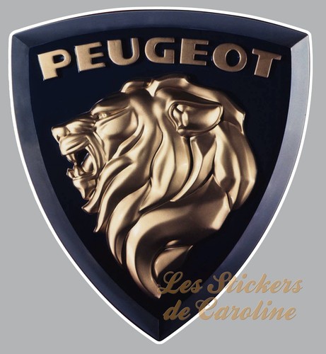 Aufkleber logo peugeot - aufkleber,