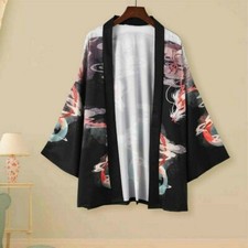 Herren Damen Kimono Mantel