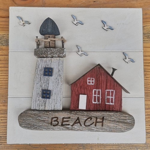 Bild holzbild beach - bild,