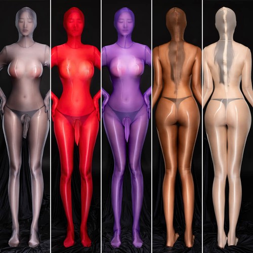 Herren sexy glänzend body - herren,
