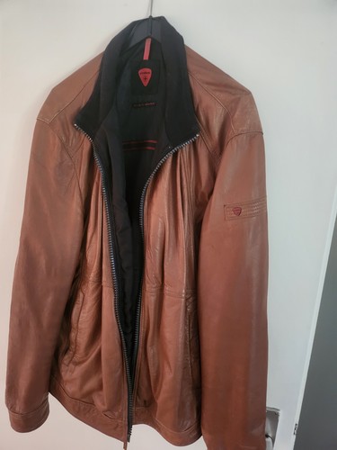 Strellson lederjacke lammleder - strellson,