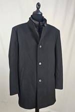 ORIGINAL CINQUE Herren Mantel Jacke Daunenjacke Wintermantel Wolle Schwarz 58 XL