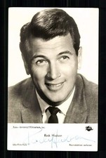 Rock Hudson UFA Autogrammkarte Original  Signiert # BC 225107