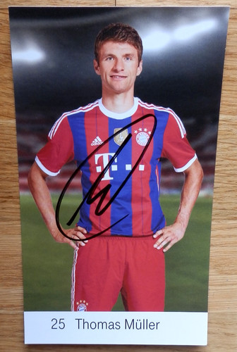 Autogrammkarte bayern - autogrammkarte:, fc