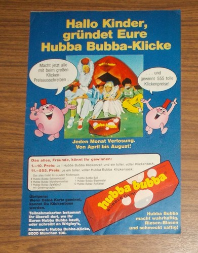 Seltene werbung hubba - seltene,