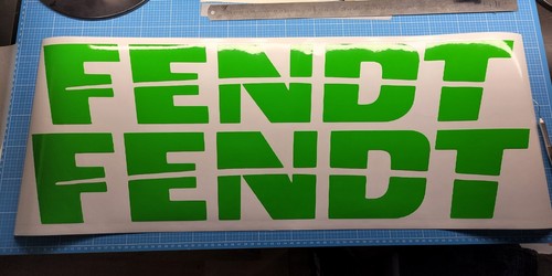 Fendt logo schriftzug - logo, neue