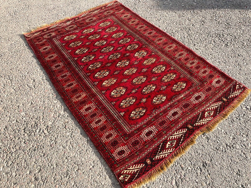 Vintage tekke teppich - tekke,