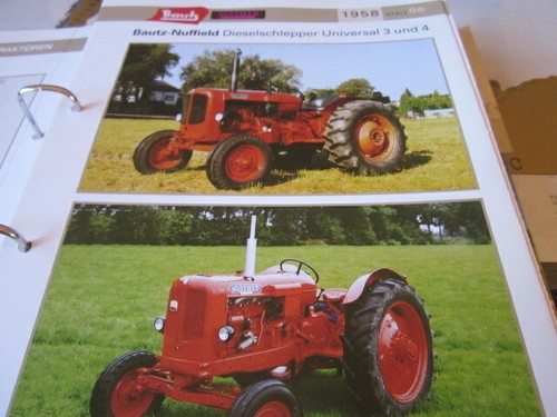 Traktor archiv bautz nuffield - archiv,