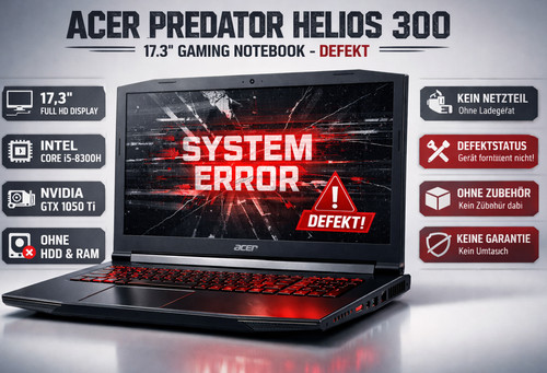 Acer predator helios - helios, 17"