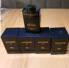 5 Sauvage Elixir , leere Miniflakons 7,5ml und 1 Bulgari 15ml