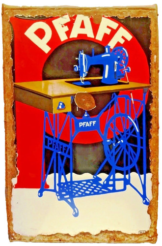 Vintage porzellan emaille - porzellan,