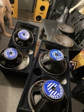 4 X Eminence Kappa 15 Subwoofer Tieftöner Bass Lautsprecher