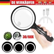 Lupe 33 LED Große Handlupe