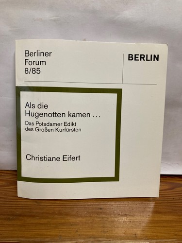 Als die hugenotten - die,
