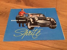 Austin Healey Sprite Prospekt TOP Rarität in Deutsch