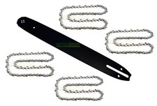 40cm 1,3mm 3/8" 57 TG Schwert +4X Kette Einhell GH-EC 2040 RG-EC 2240 Kettensäge