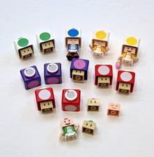 Konvolut Lego Mario Random Toad Minifiguren und Mushroom Power Ups Barcodes Restposten