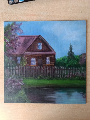 Olgemalde leinwand karton - olgemalde,