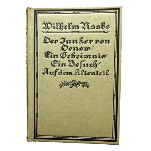 Wilhelm raabe der junker - wilhelm,