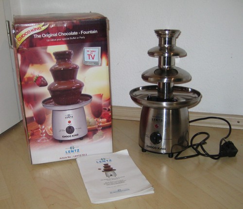 Lentz choco king schokobrunnen - lentz,