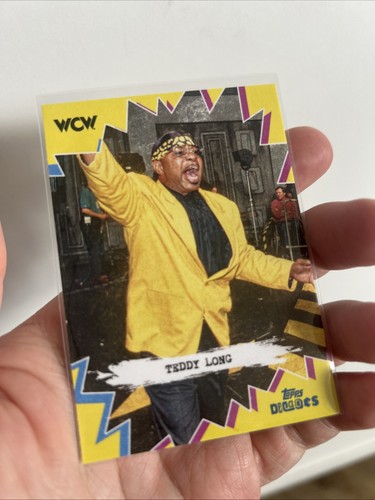 Topps wwe decades 1990 teddy - 1990,