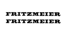 Fritzmeier aufkleber - 2x,