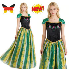 Eiskönigin Anna Kostüm Kleid