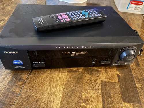 Sharp h982 vhs - sharp, hi-fi