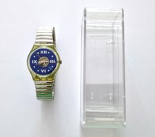 Swatch Saphire Shade GN110 Vintage 1991 Armbanduhr mit Box Swiss Made
