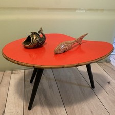 nierentisch blumenhocker MCM blumenbank Rockabilly 50 er Jahre