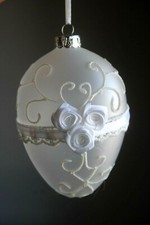 Großes Glasei z. Aufhängen