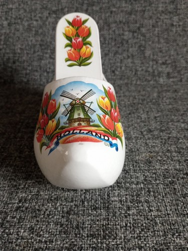 Vintage kitsch dutch holz clog - vintage,